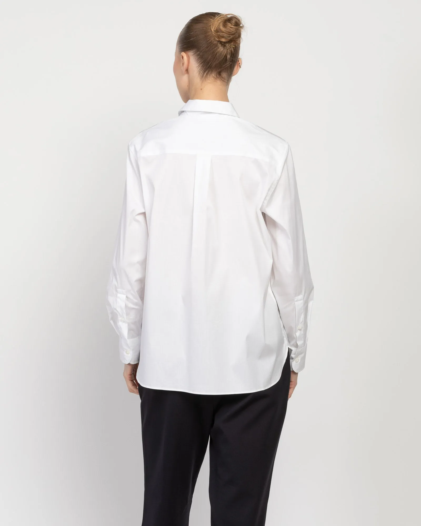 Long Sleeve Relaxed Cotton Shirt sold by TNT Fashion product image thumbnail 3