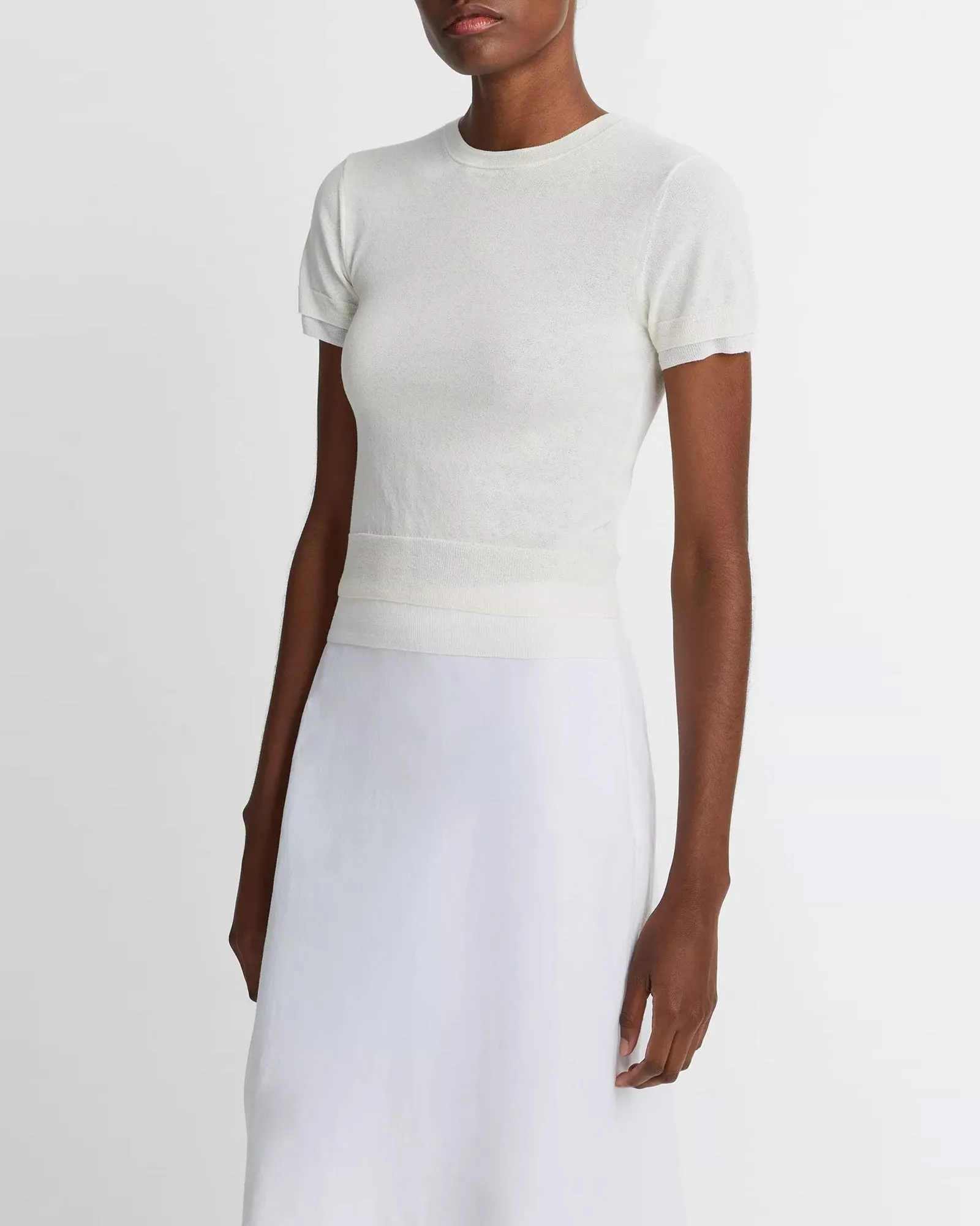 Double Layer Knit T-Shirt sold by TNT Fashion product image thumbnail 4