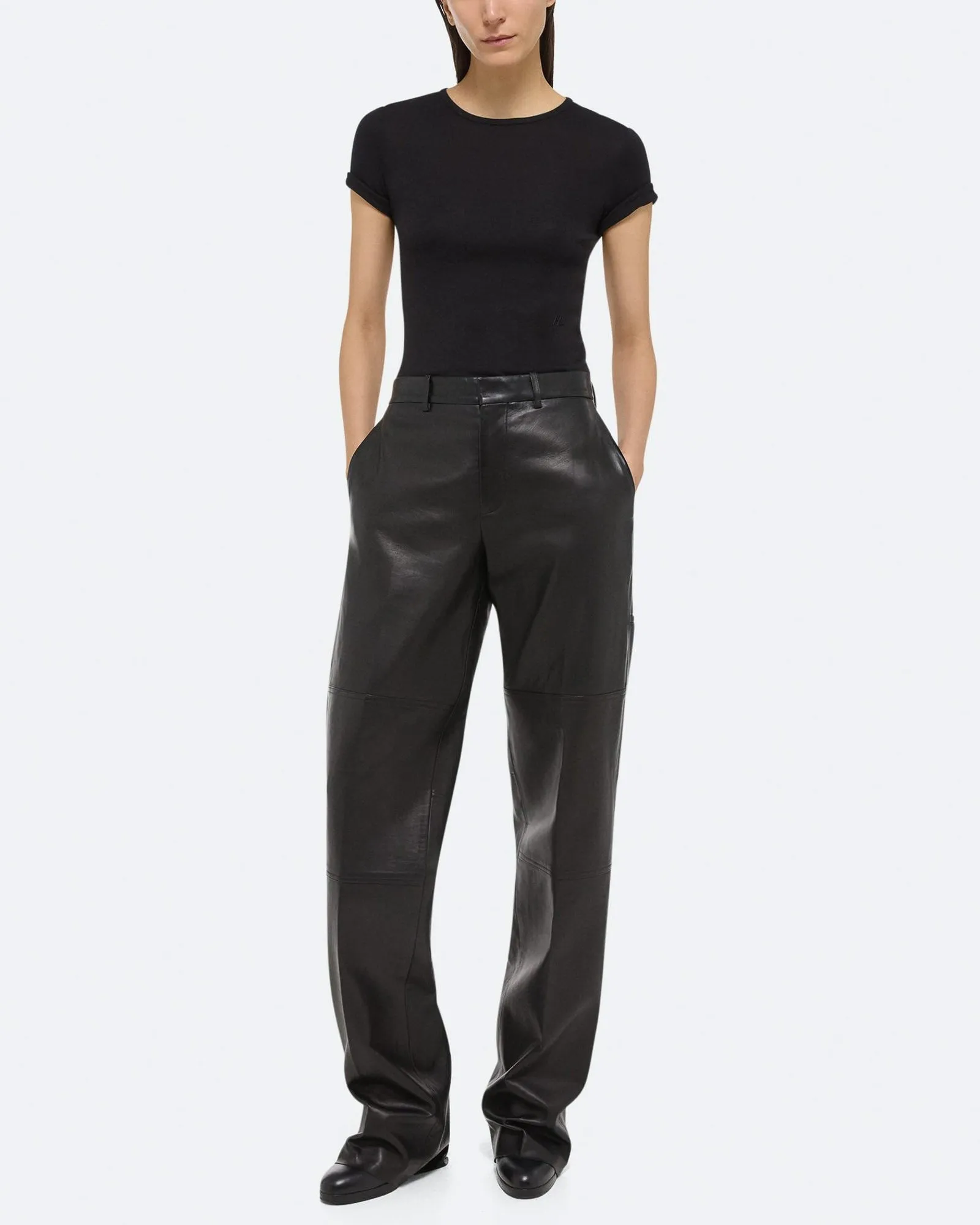 Short Sleeve Rib Tee sold by TNT Fashion product image thumbnail 2