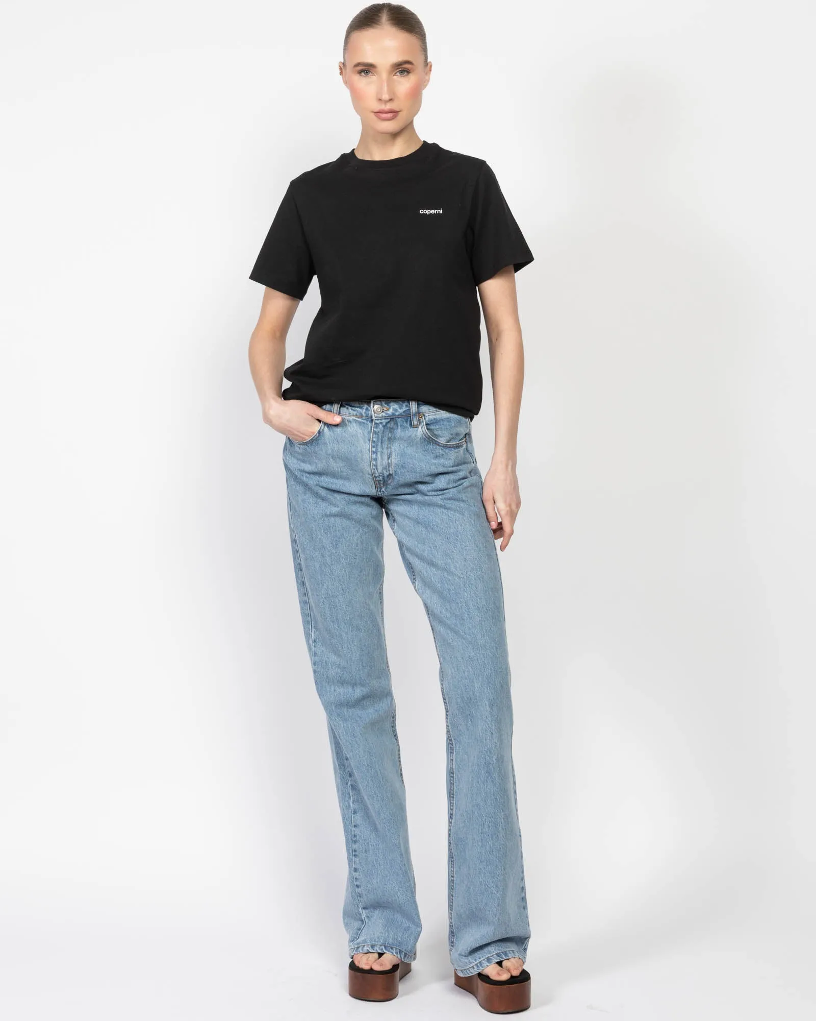 Logo Boxy T-Shirt sold by TNT Fashion product image thumbnail 2