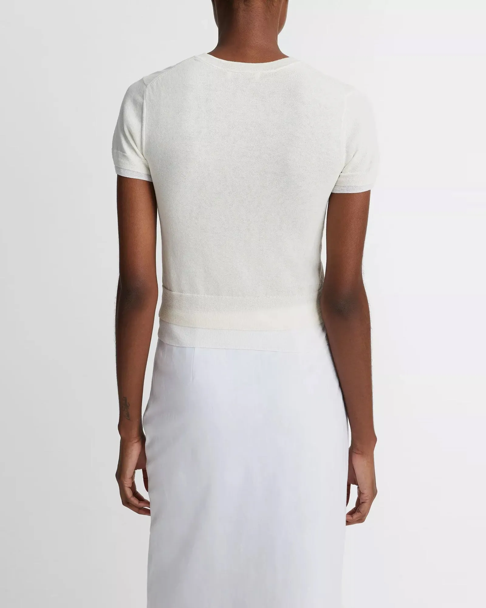 Double Layer Knit T-Shirt sold by TNT Fashion product image thumbnail 3