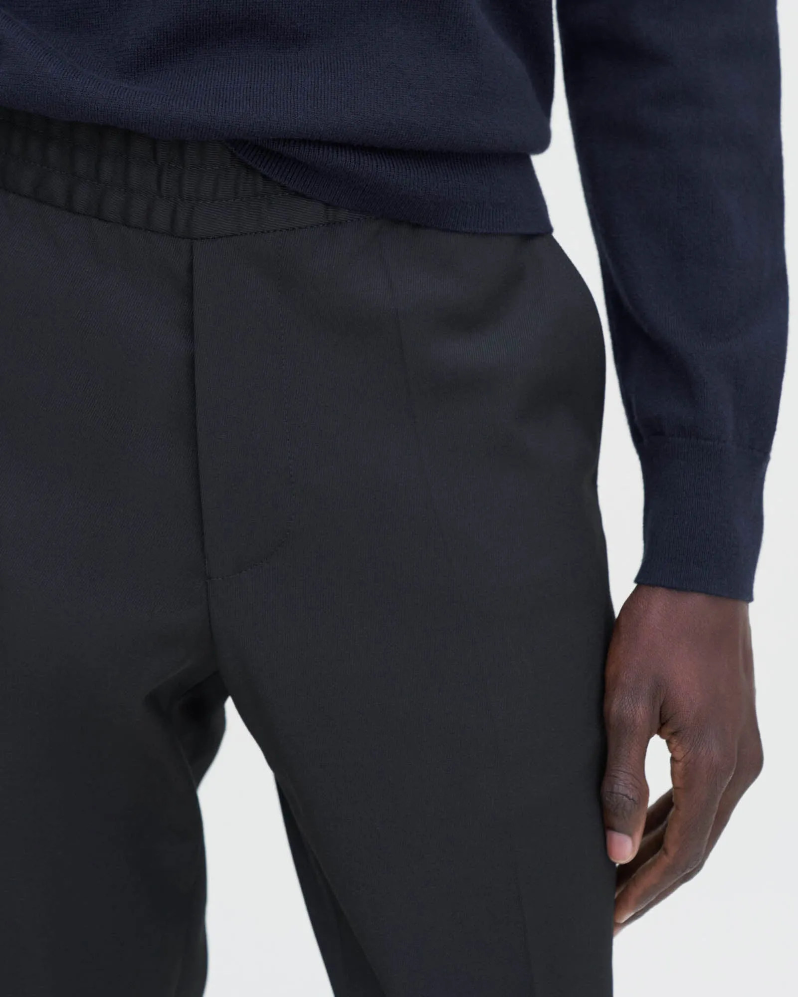 Terry Crop Trousers sold by TNT Fashion product image thumbnail 5