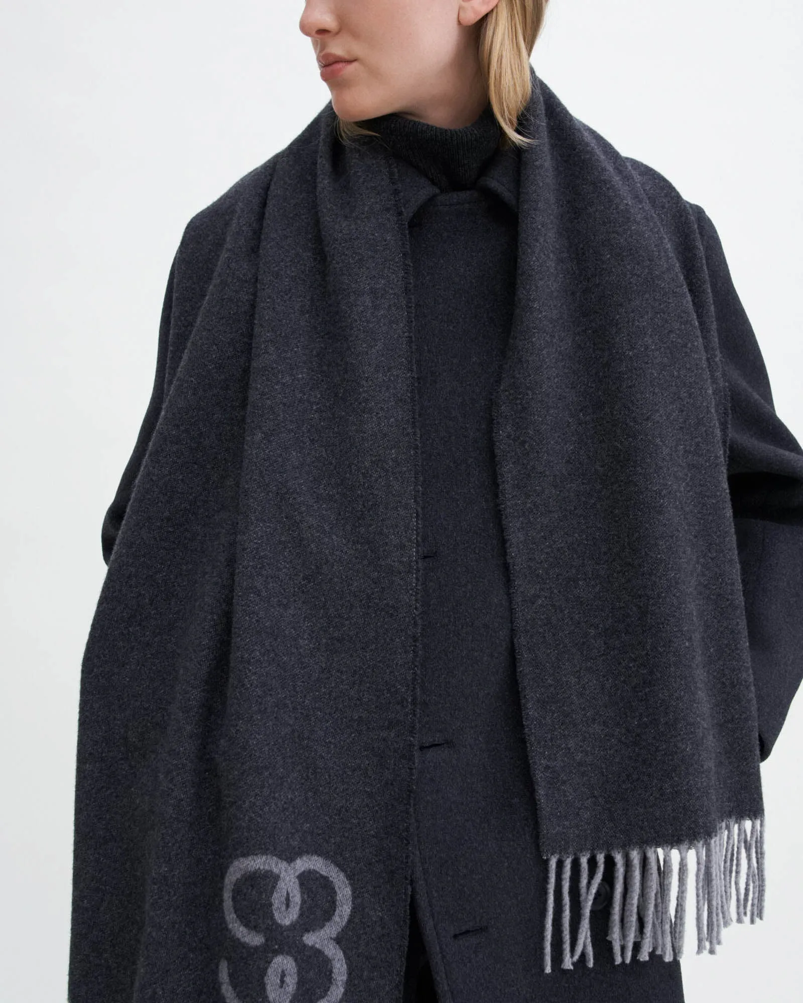 Monogram Scarf sold by TNT Fashion product image thumbnail 2