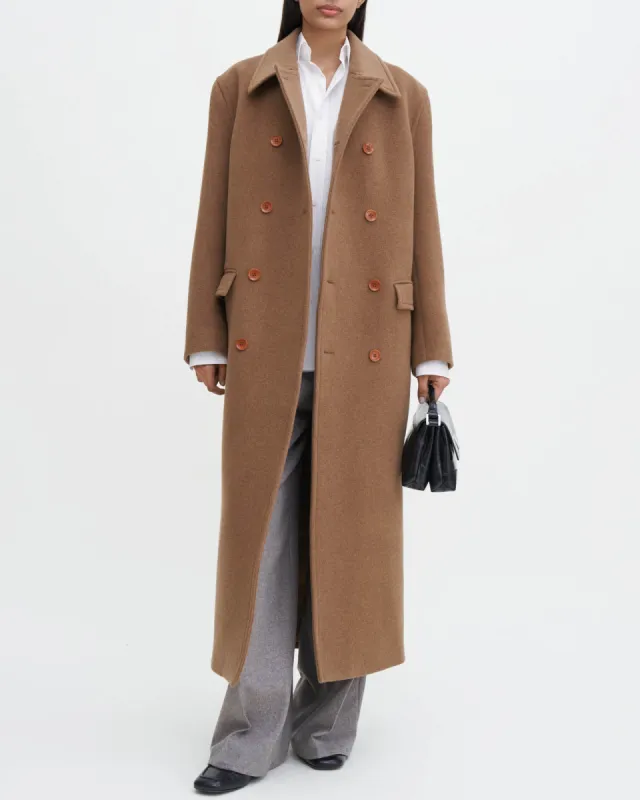 Double-Breasted Wool Coat sold by TNT Fashion