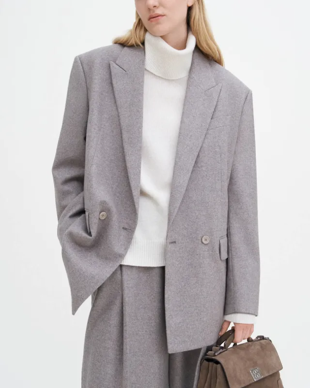 Double-Breasted Flannel Blazer sold by TNT Fashion