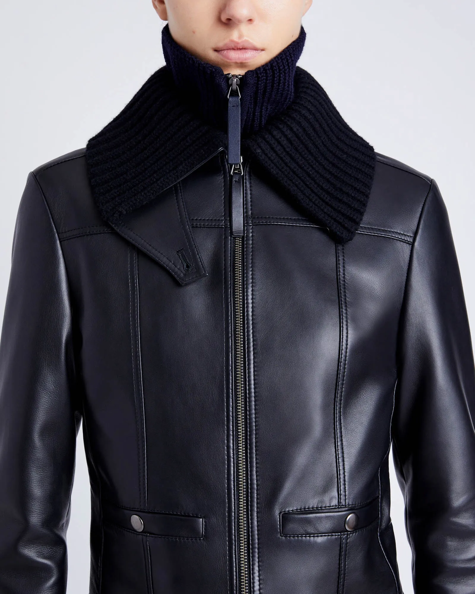 Vaughn Leather Jacket sold by TNT Fashion product image thumbnail 5