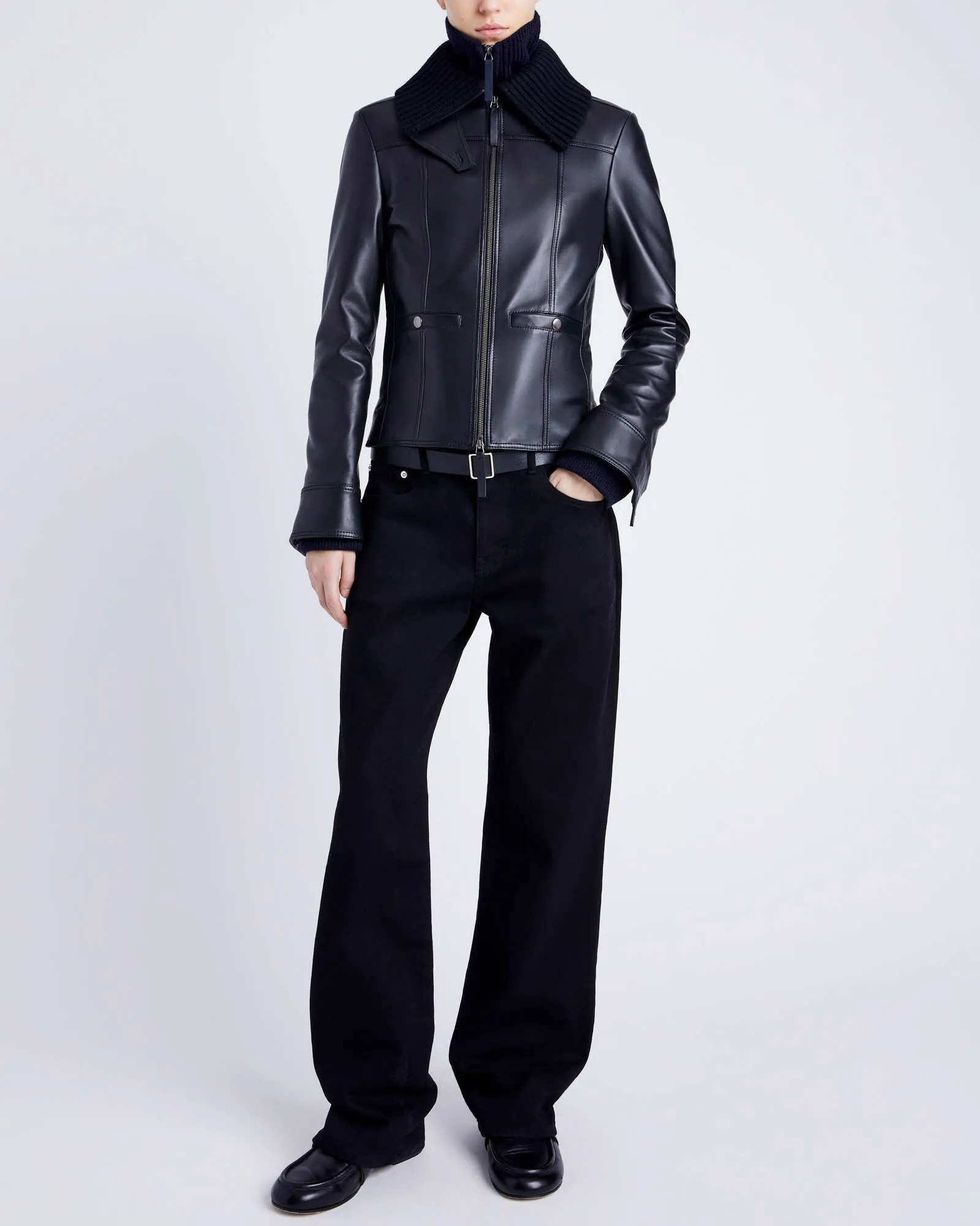 Vaughn Leather Jacket sold by TNT Fashion product image thumbnail 2