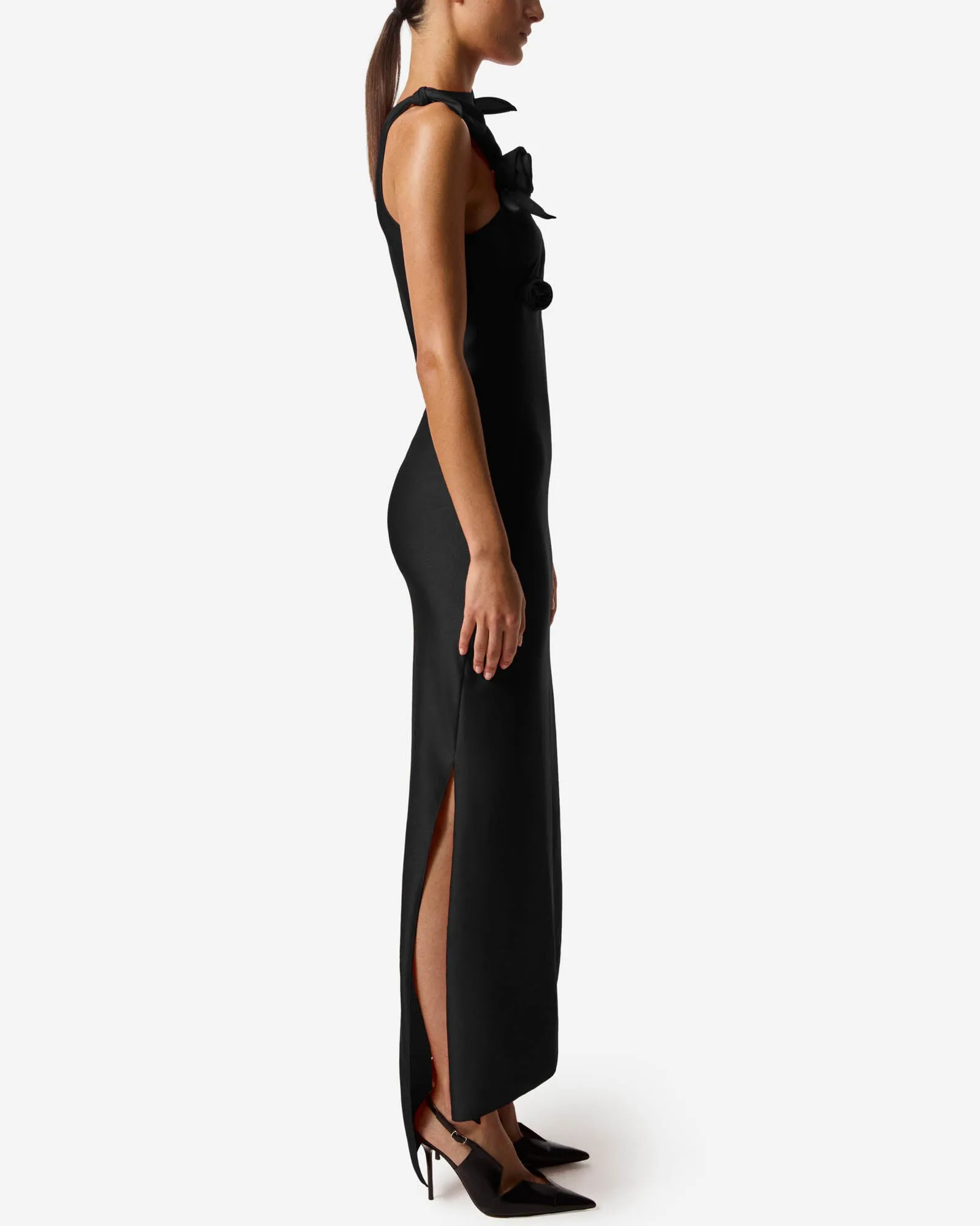 Asymmetrical Flower Gown sold by TNT Fashion product image thumbnail 3