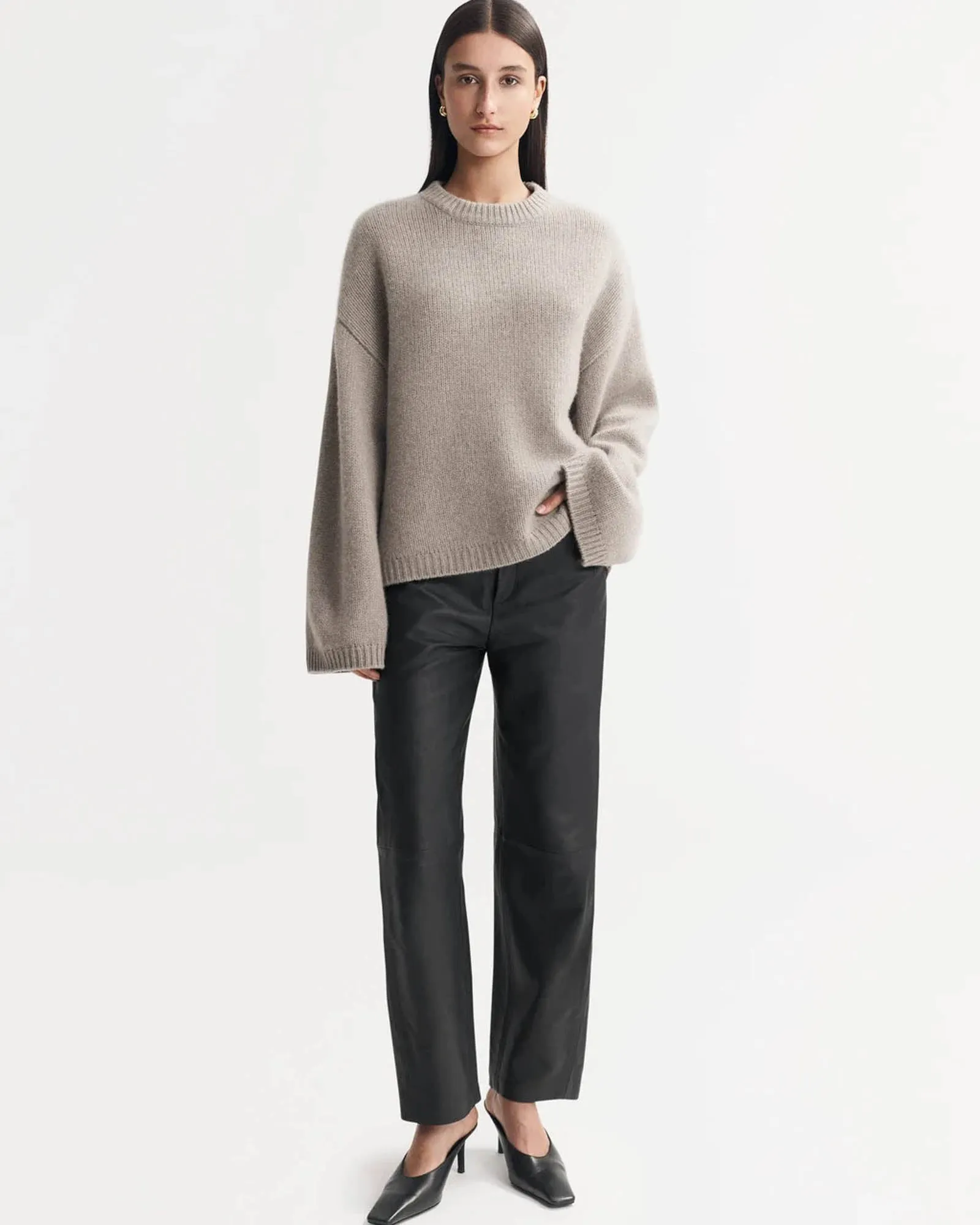 Chunky O-Neck Sweater sold by TNT Fashion product image thumbnail 2