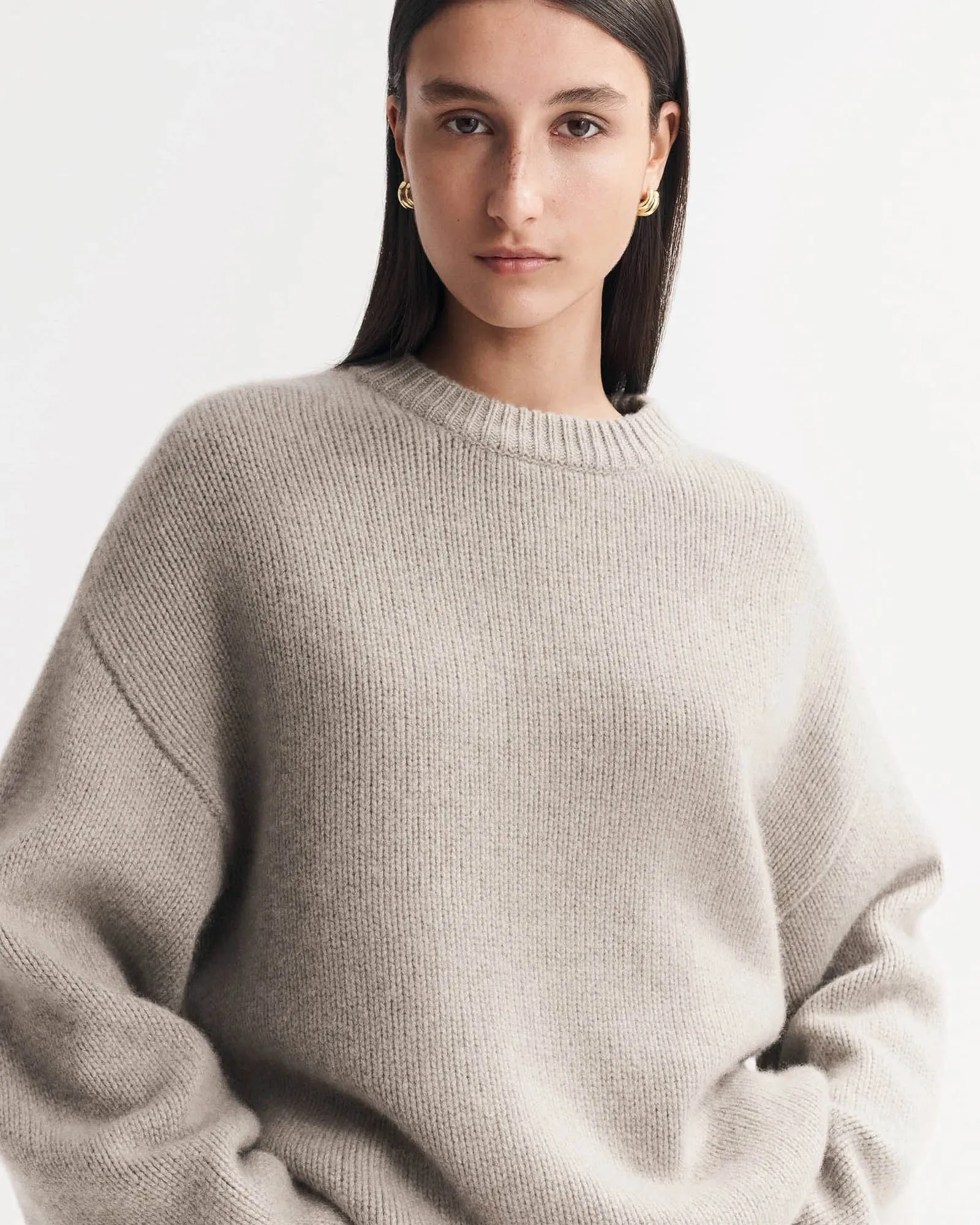Chunky O-Neck Sweater sold by TNT Fashion product image thumbnail 4
