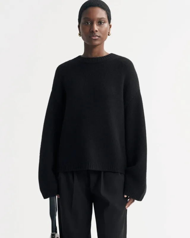 Chunky O-Neck Sweater sold by TNT Fashion