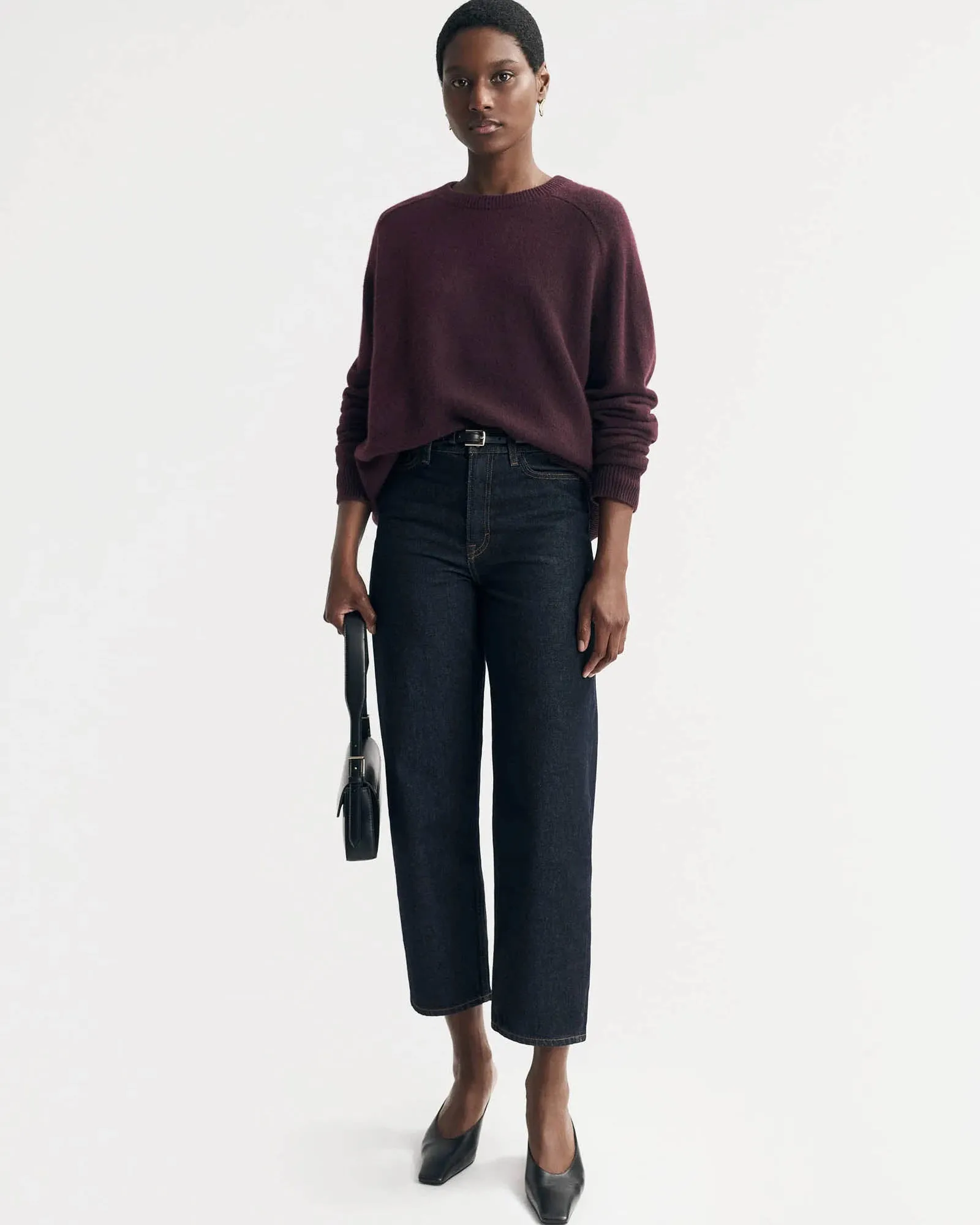 Boyfriend O-Neck Sweater sold by TNT Fashion product image thumbnail 2