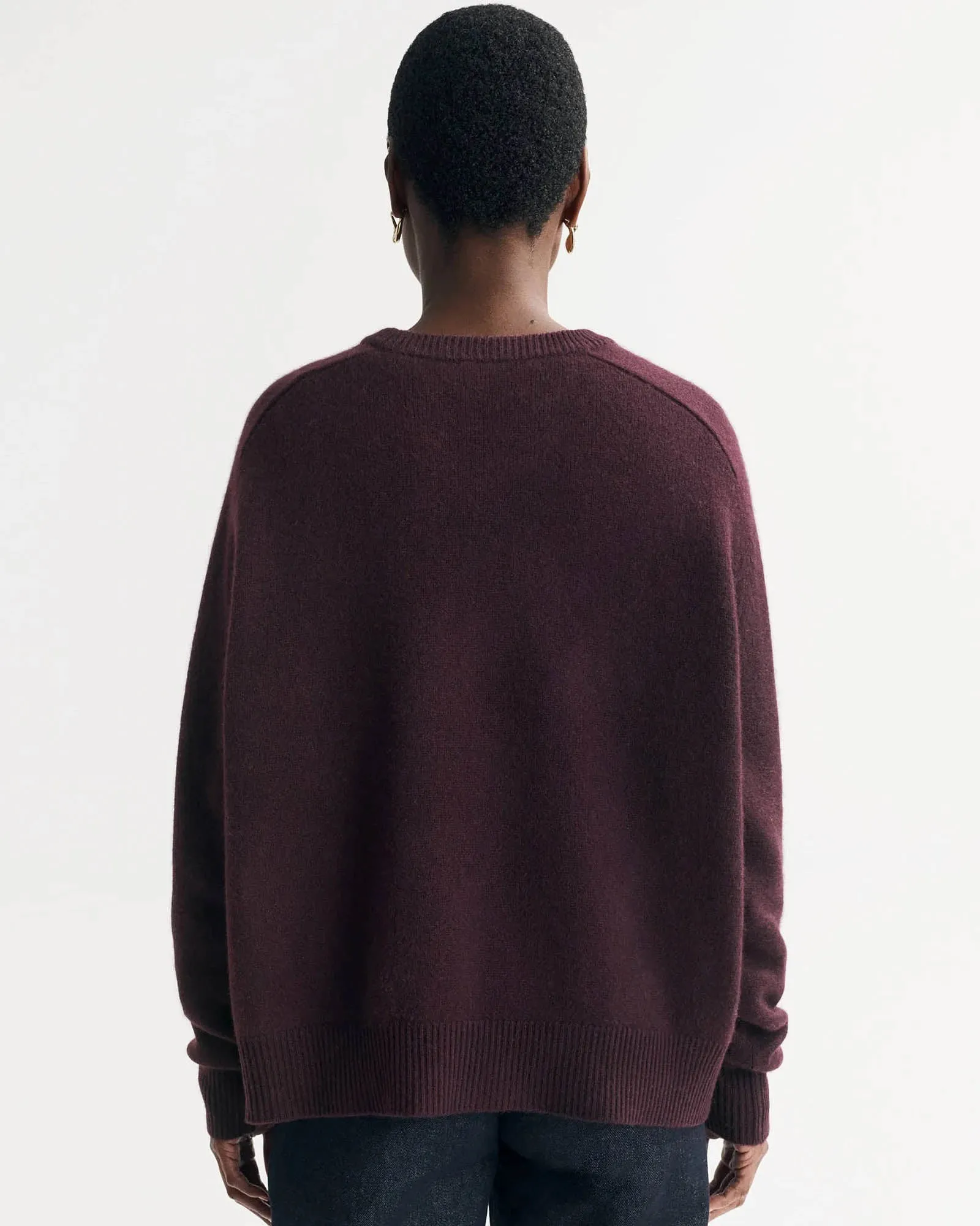 Boyfriend O-Neck Sweater sold by TNT Fashion product image thumbnail 3