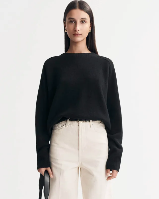 Boyfriend O-Neck Sweater sold by TNT Fashion