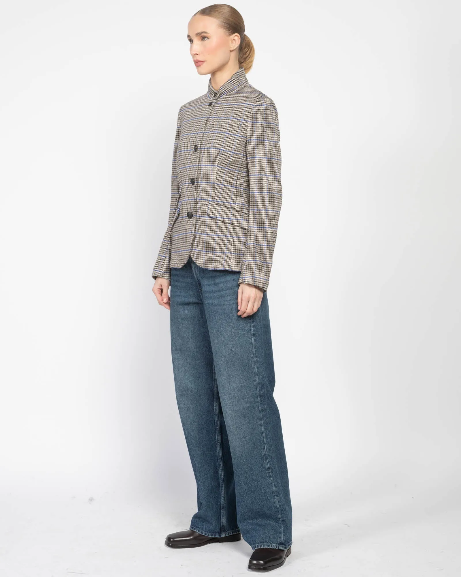 Slade Plaid Blazer sold by TNT Fashion product image thumbnail 4