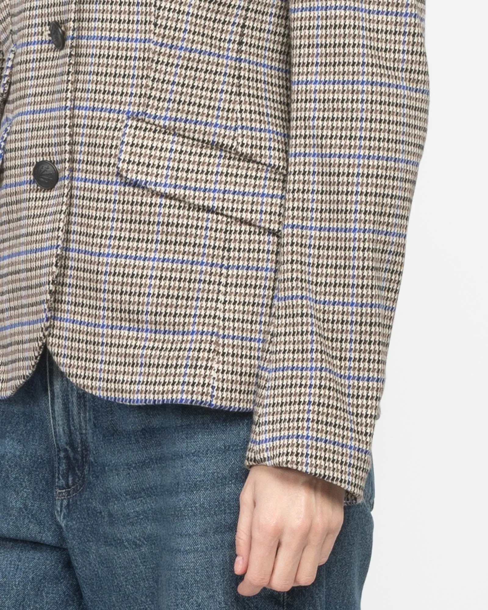 Slade Plaid Blazer sold by TNT Fashion product image thumbnail 5