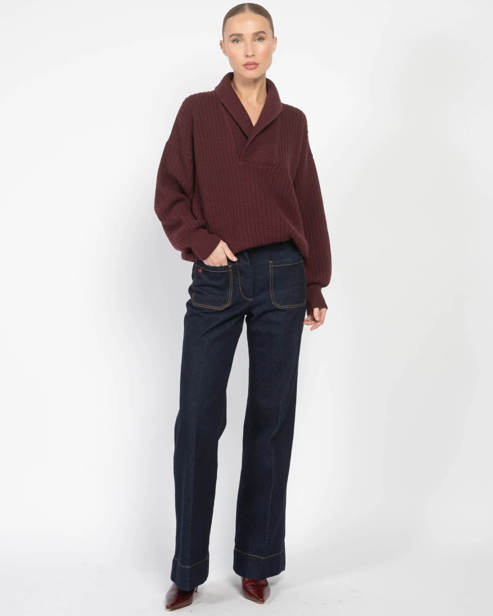 Shawl Jumper sold by TNT Fashion product image thumbnail 2