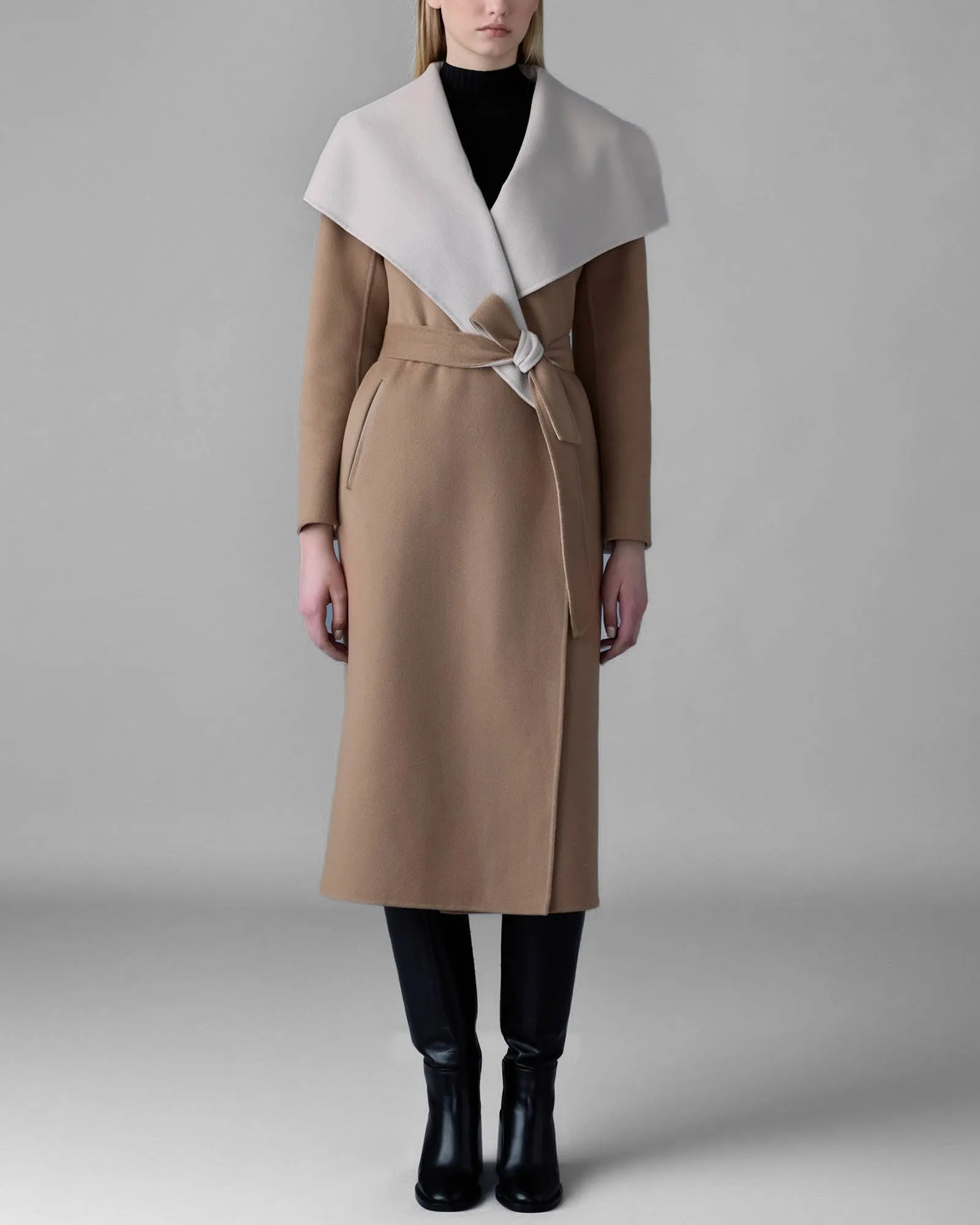 Mai-CN Belt Coat sold by TNT Fashion