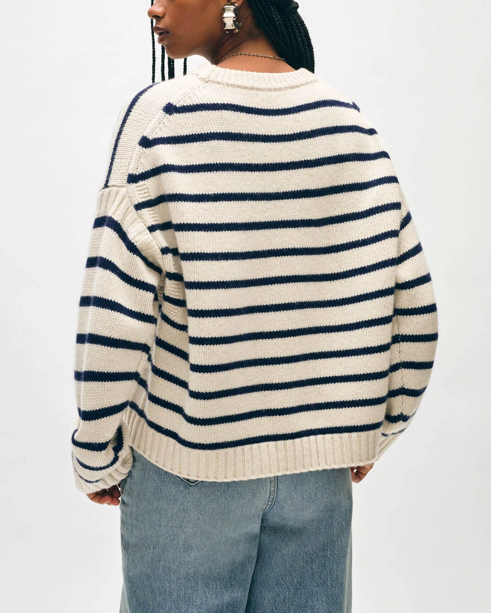 Stripe Crewneck sold by TNT Fashion product image thumbnail 3