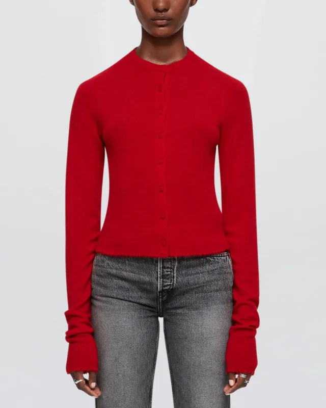 Cashmere Crew Cardigan sold by TNT Fashion