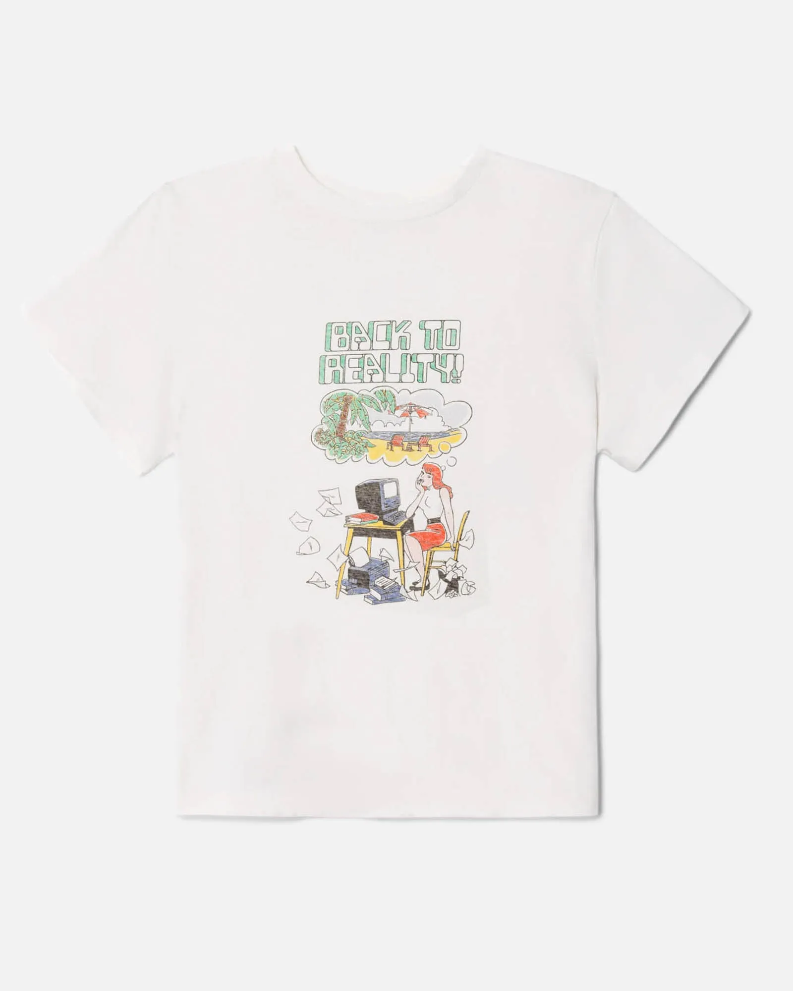 Back To Reality Classic Tee sold by TNT Fashion product image thumbnail 4