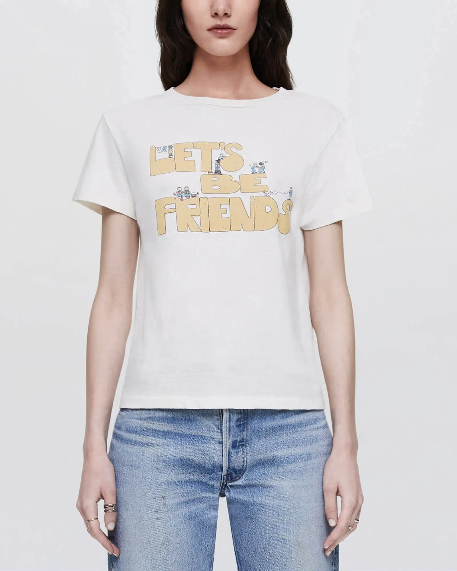 Let's Be Friends Classic Tee sold by TNT Fashion