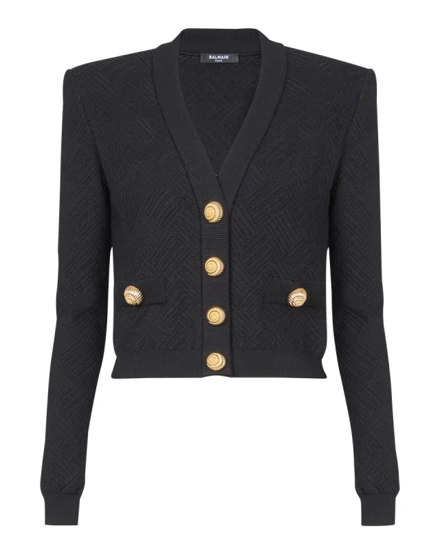 V-Neck Vichy Cardigan sold by TNT Fashion