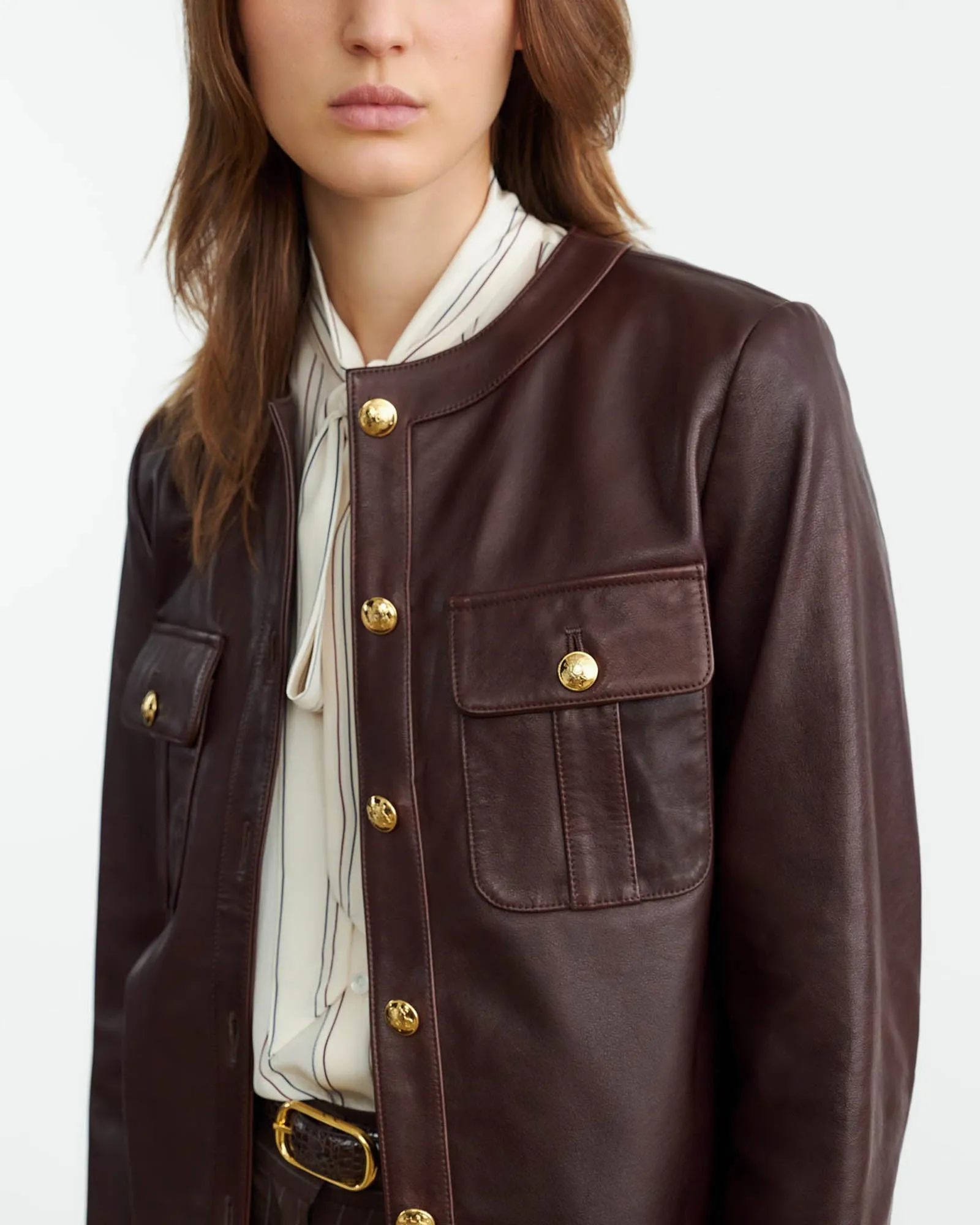 Kitra Leather Jacket sold by TNT Fashion product image thumbnail 4