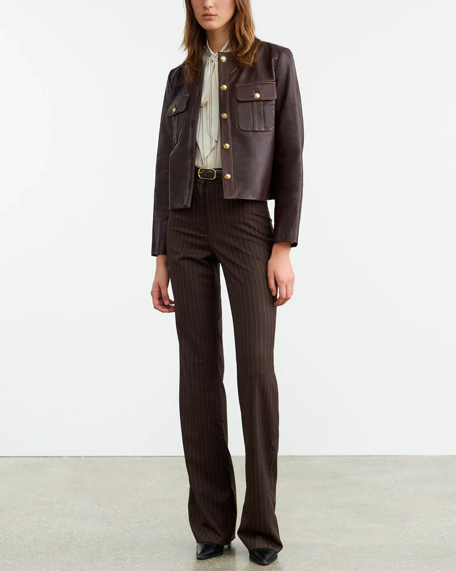 Kitra Leather Jacket sold by TNT Fashion product image thumbnail 2