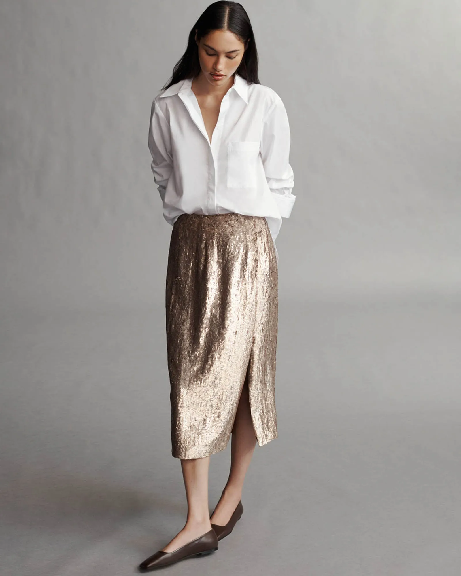 Fishscale Ladylike Skirt sold by TNT Fashion product image thumbnail 2
