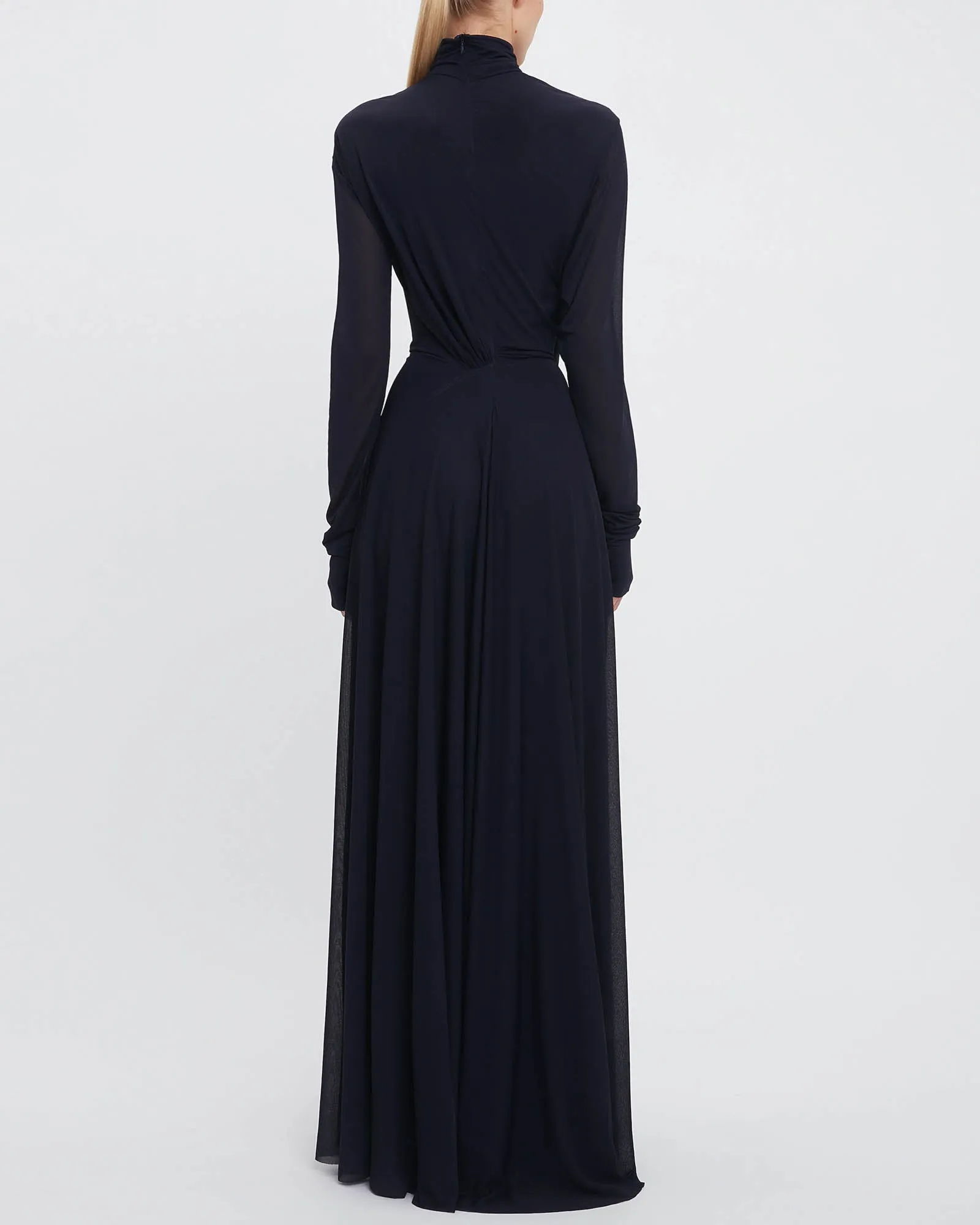 Long Sleeve Drape Gown sold by TNT Fashion product image thumbnail 2