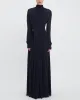 Long Sleeve Drape Gown sold by TNT Fashion