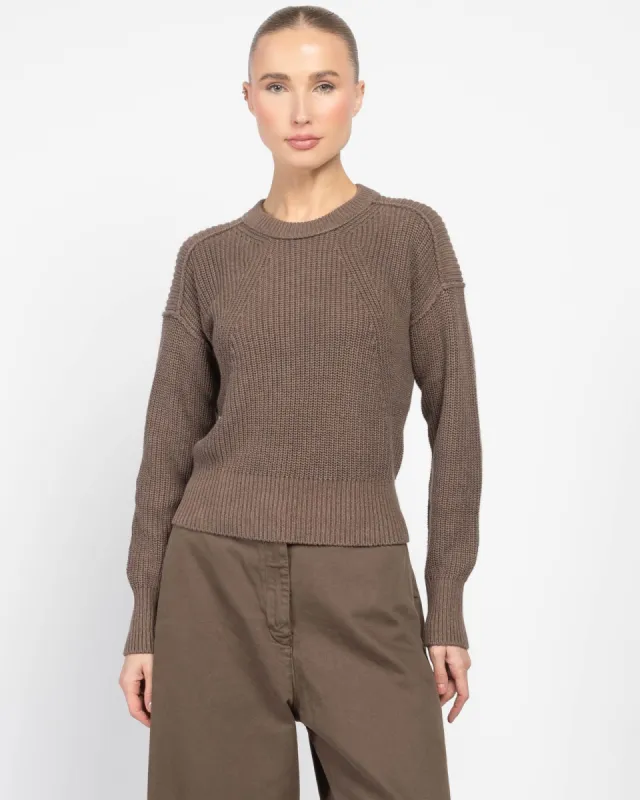 Exposed Seam Shaker Crewneck sold by TNT Fashion