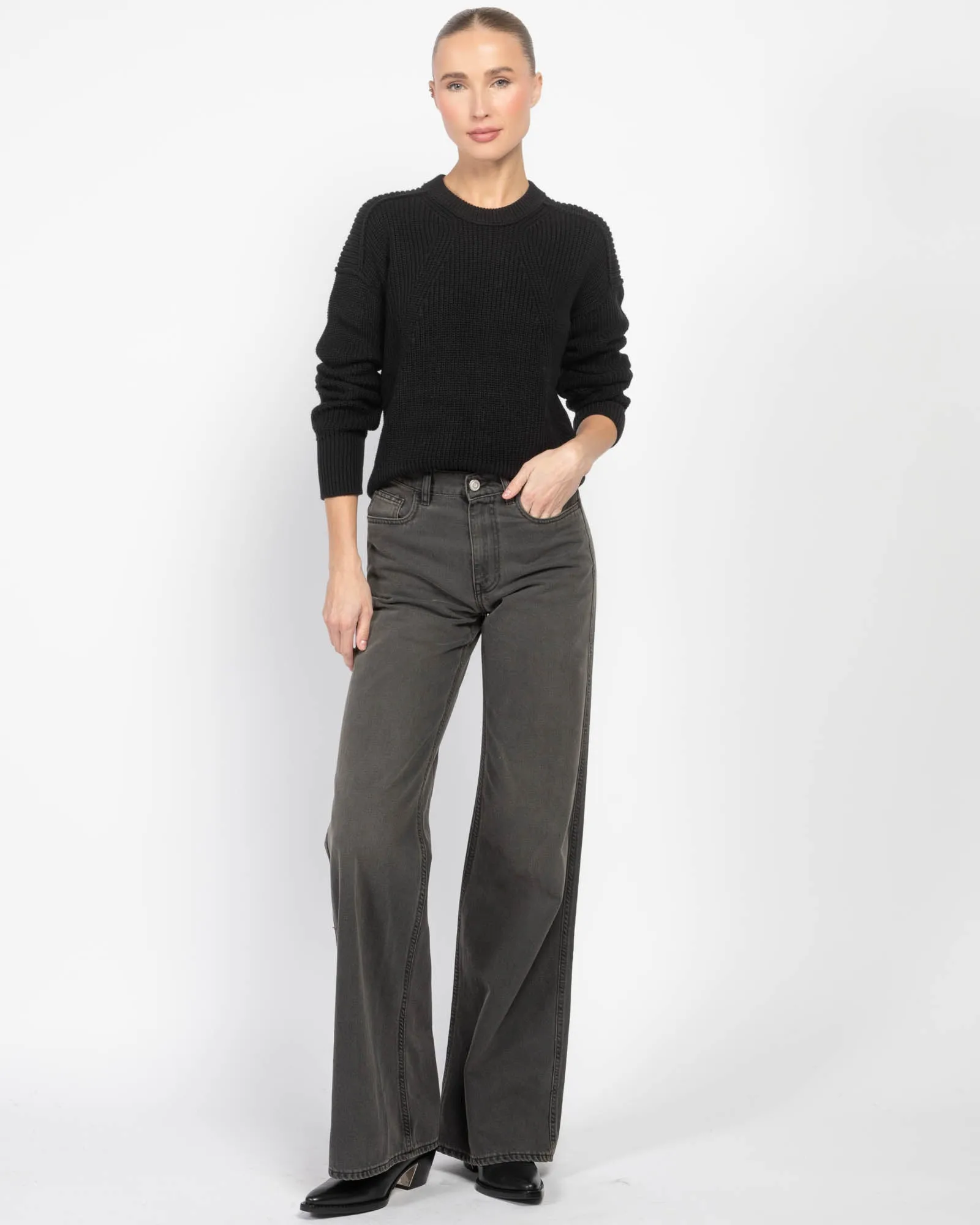 Exposed Seam Shaker Crewneck sold by TNT Fashion product image thumbnail 2