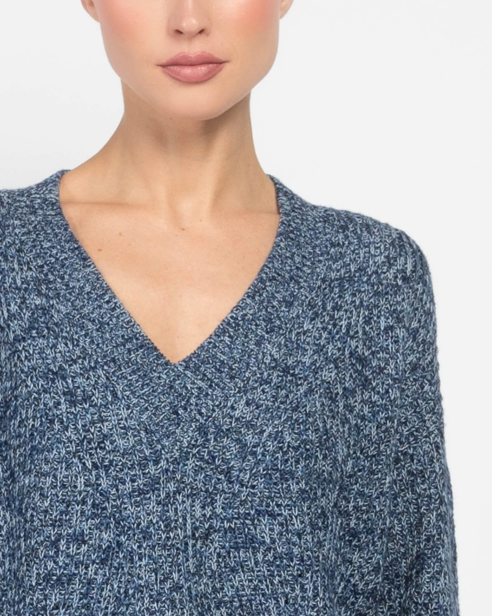 Marled V-Neck Sweater sold by TNT Fashion product image thumbnail 4