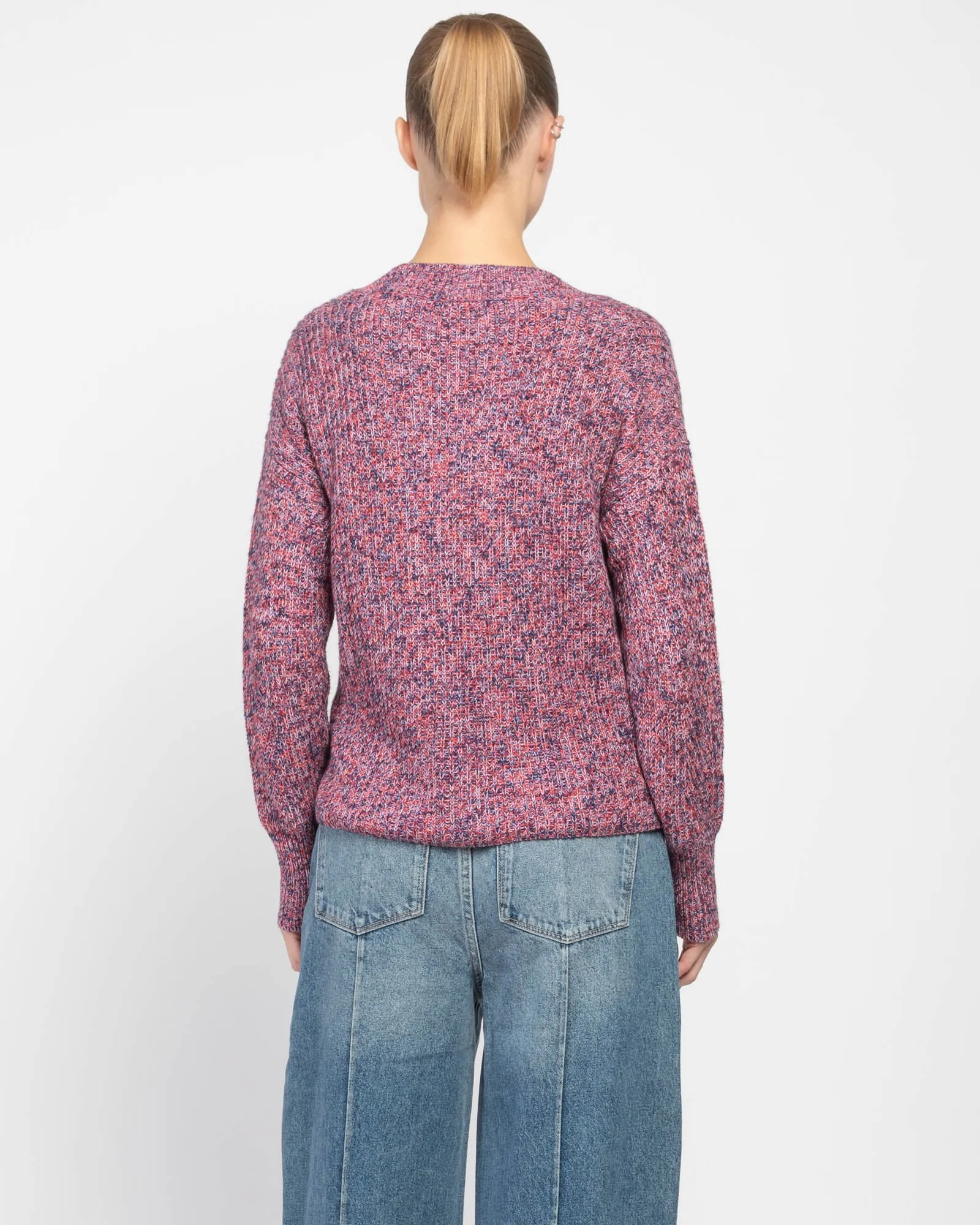 Marled V-Neck Sweater sold by TNT Fashion product image thumbnail 3