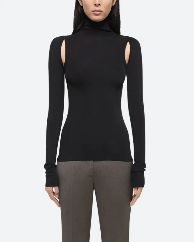 Air Turtleneck Top sold by TNT Fashion