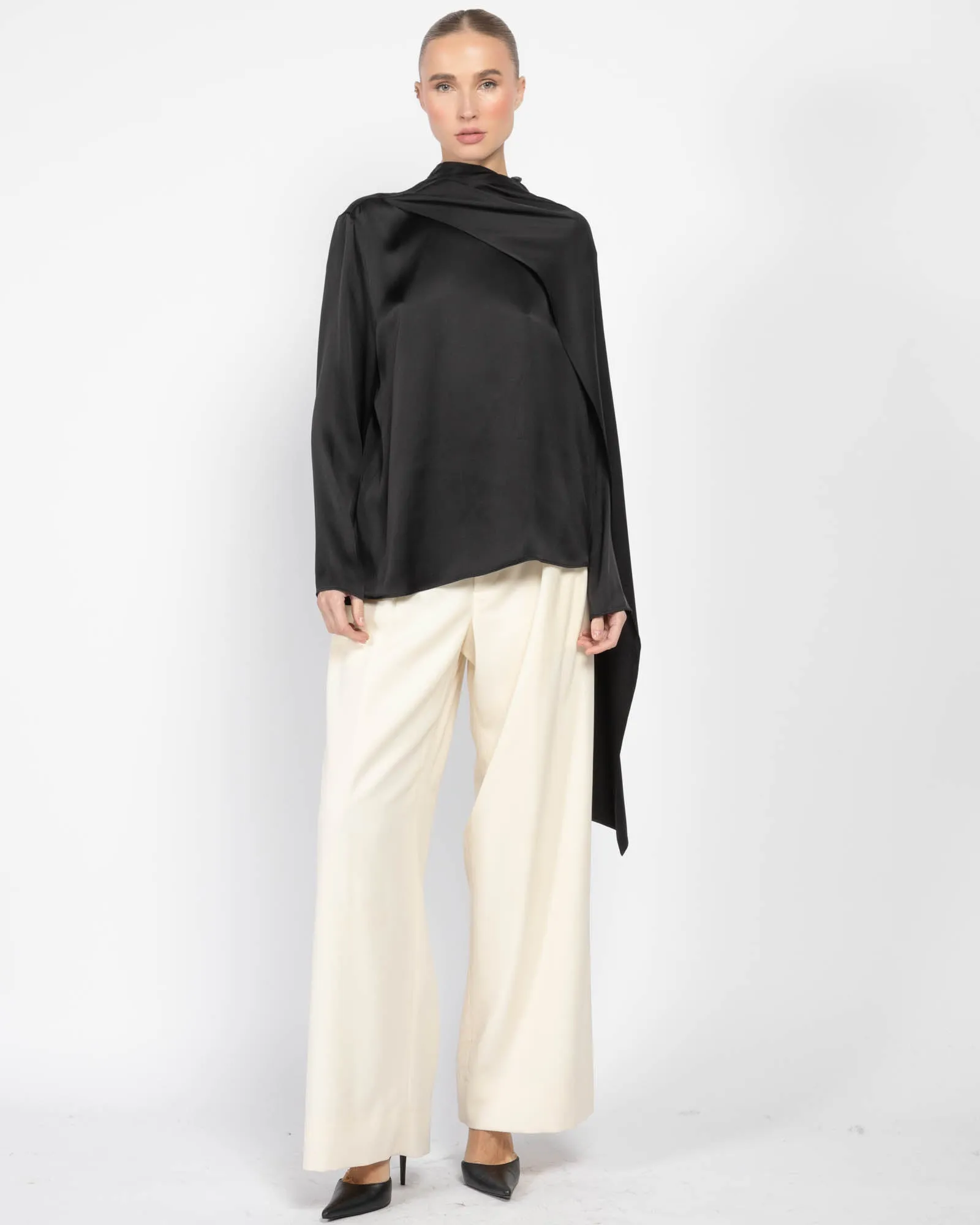 Cape Effect Blouse sold by TNT Fashion