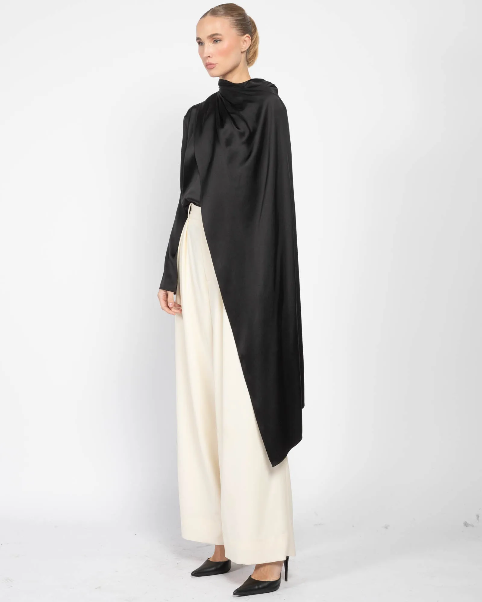 Cape Effect Blouse sold by TNT Fashion product image thumbnail 4
