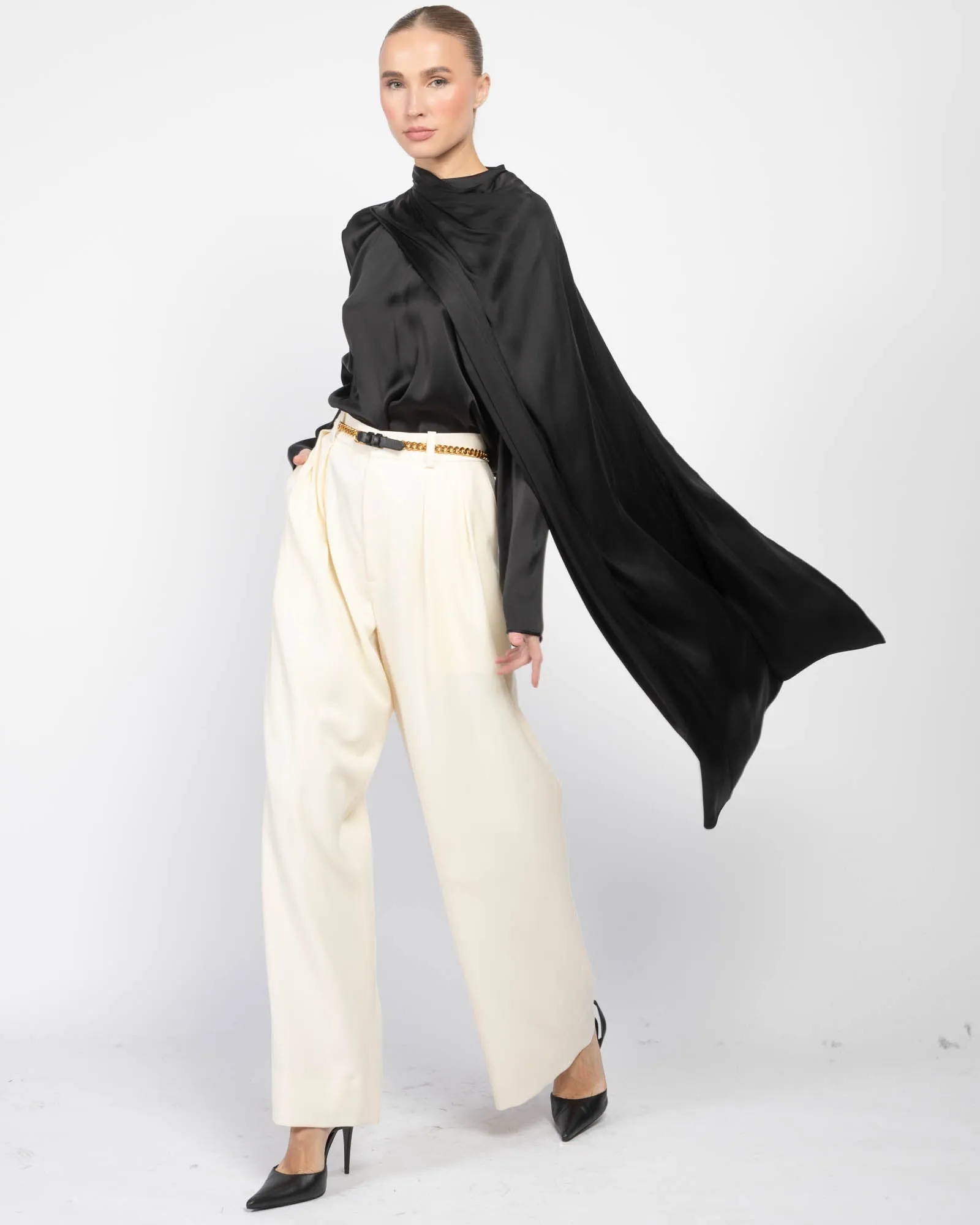 Cape Effect Blouse sold by TNT Fashion product image thumbnail 2
