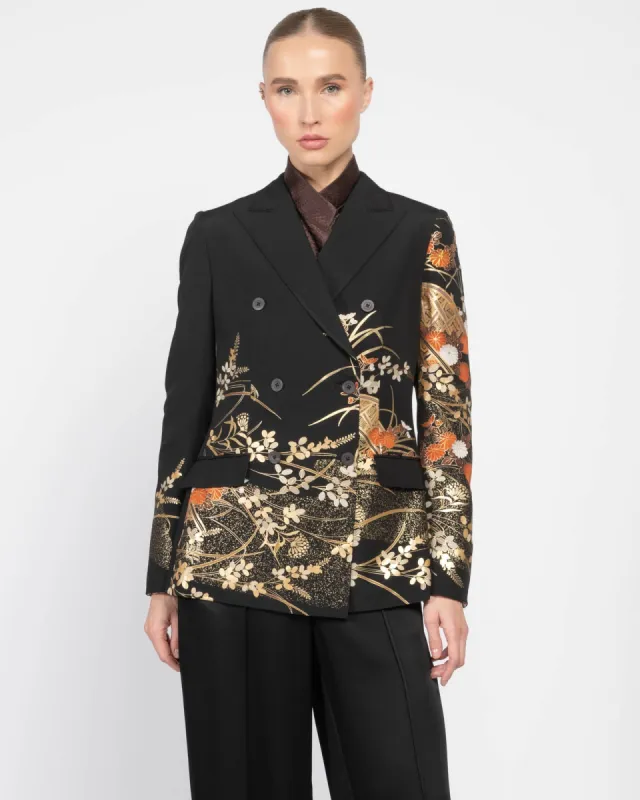 Kimono Embroidered Blazer sold by TNT Fashion