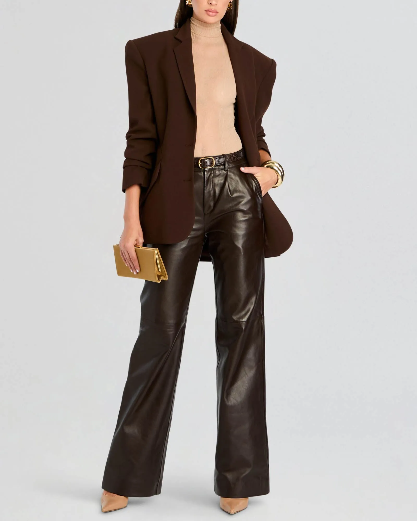 Chader Leather Pants sold by TNT Fashion product image thumbnail 2