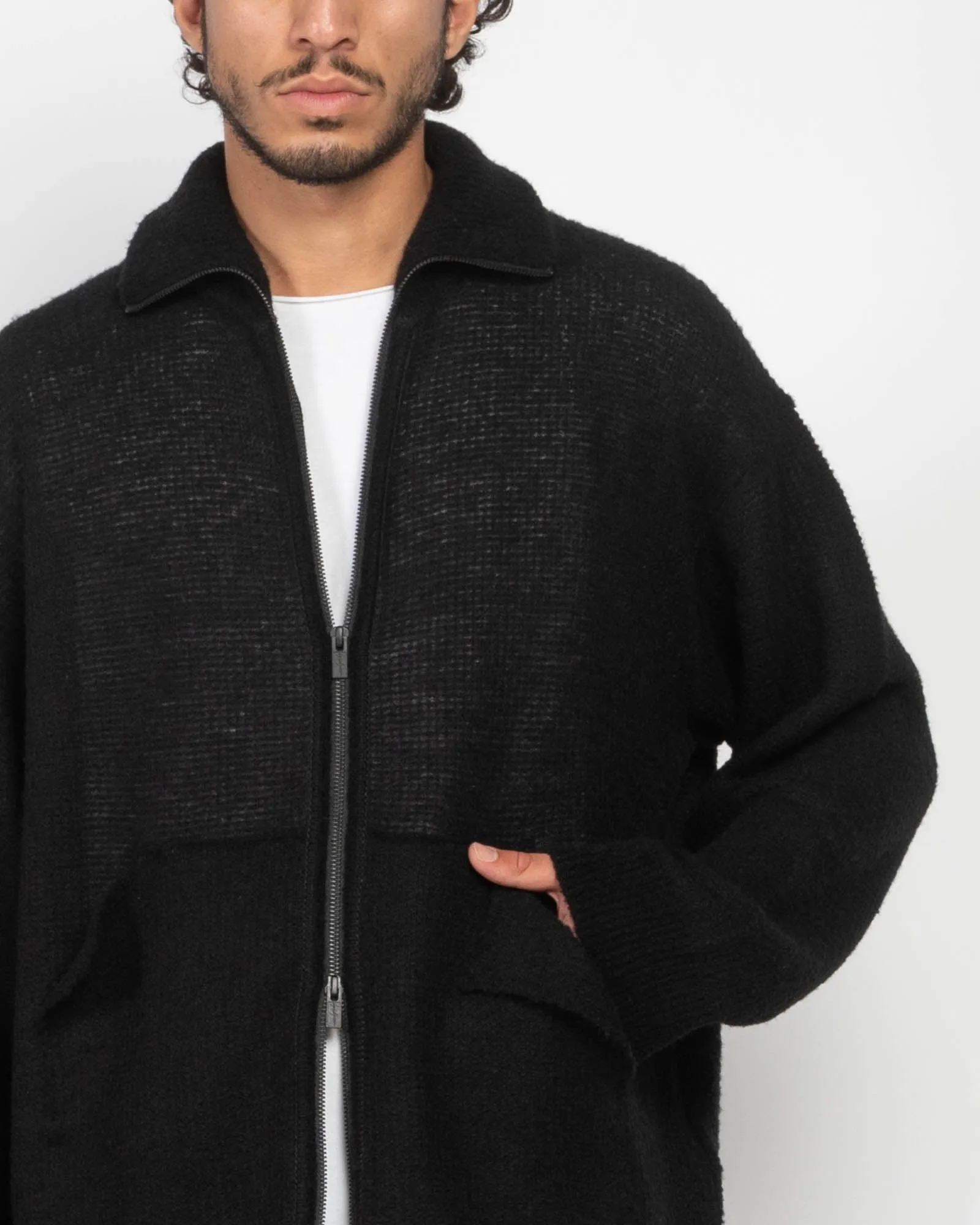 Uneven Zip Sweater sold by TNT Fashion product image thumbnail 5