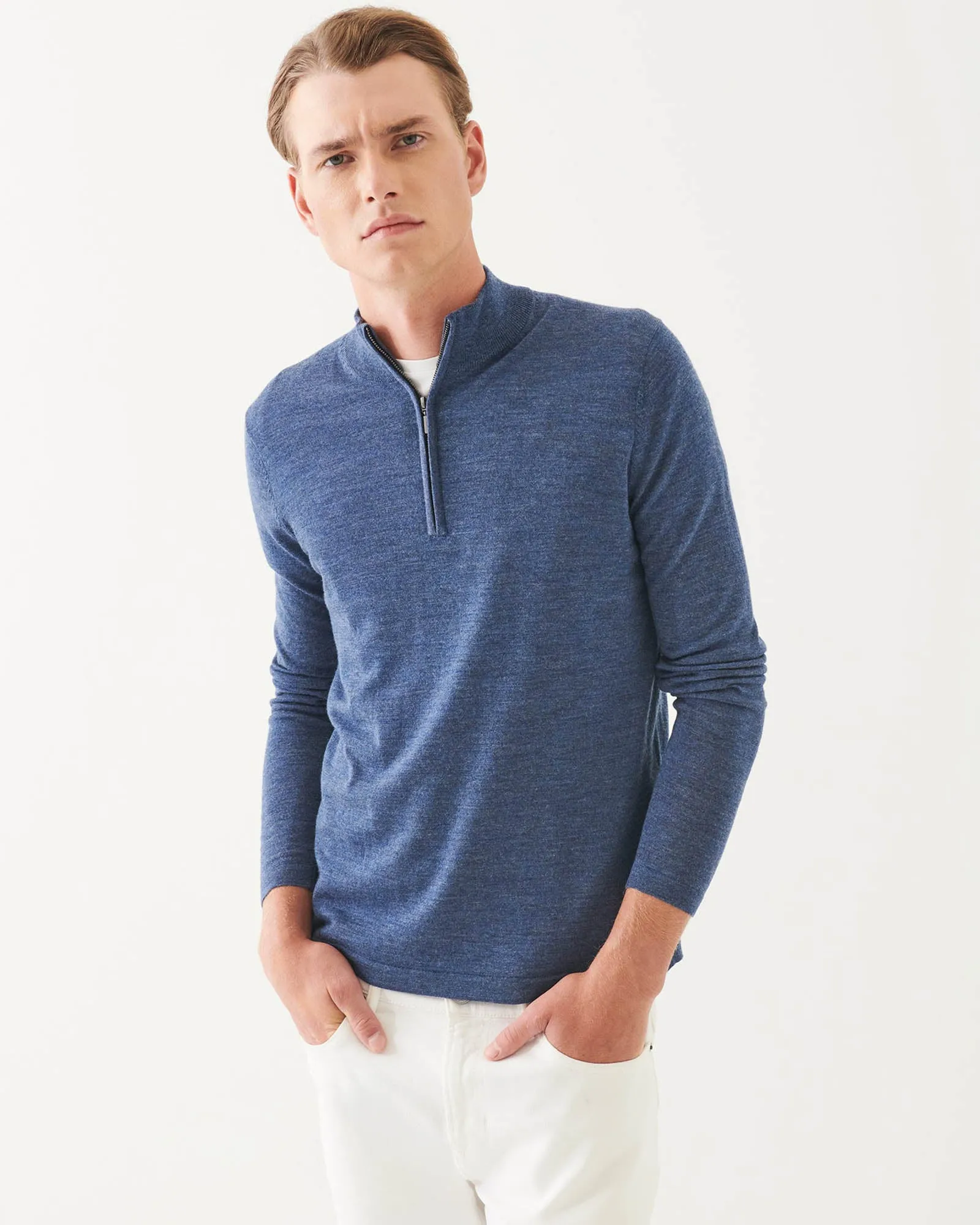 1/4 Zip Mock Sweater sold by TNT Fashion