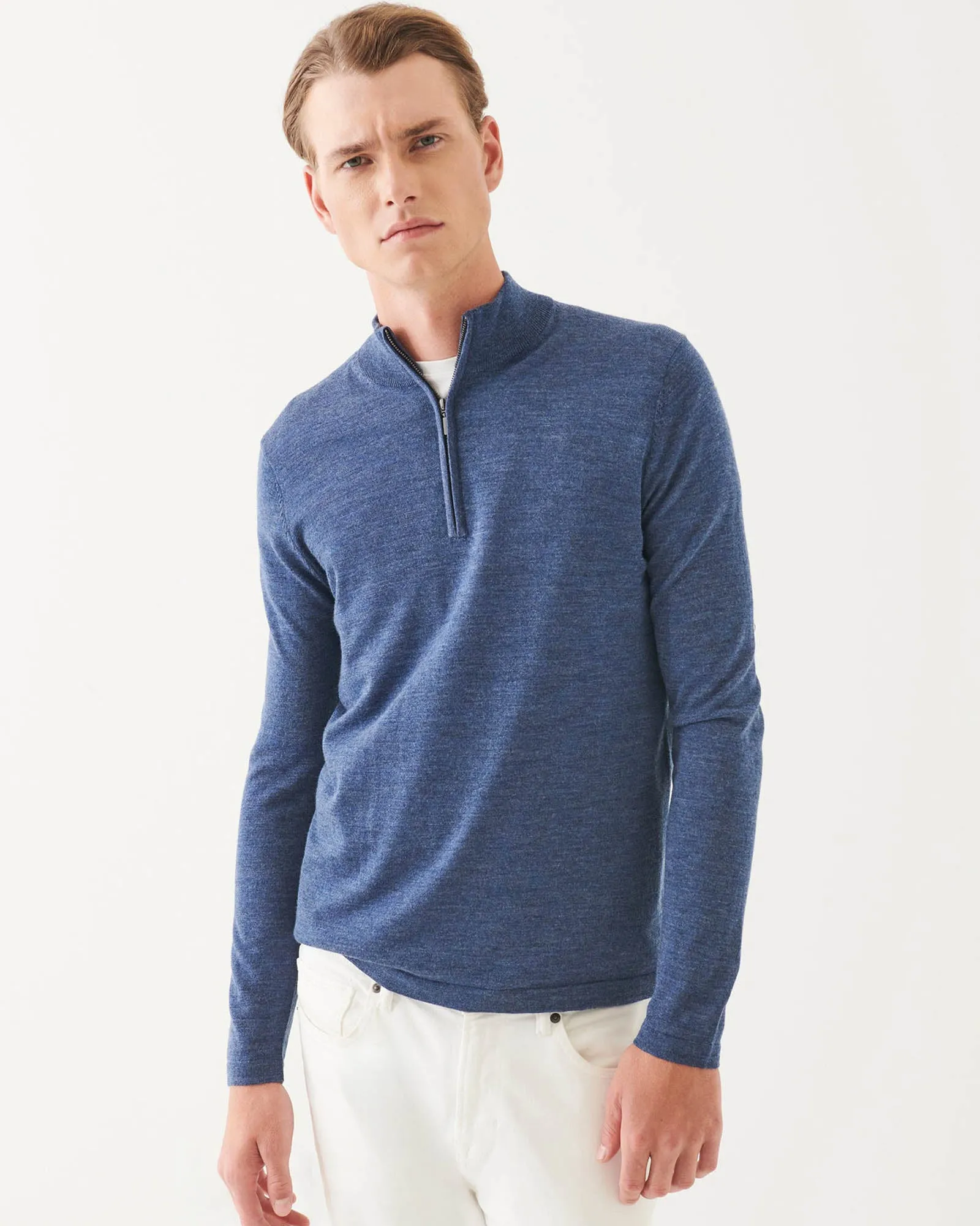 1/4 Zip Mock Sweater sold by TNT Fashion product image thumbnail 3