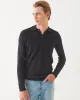 3 Button Polo Sweater sold by TNT Fashion