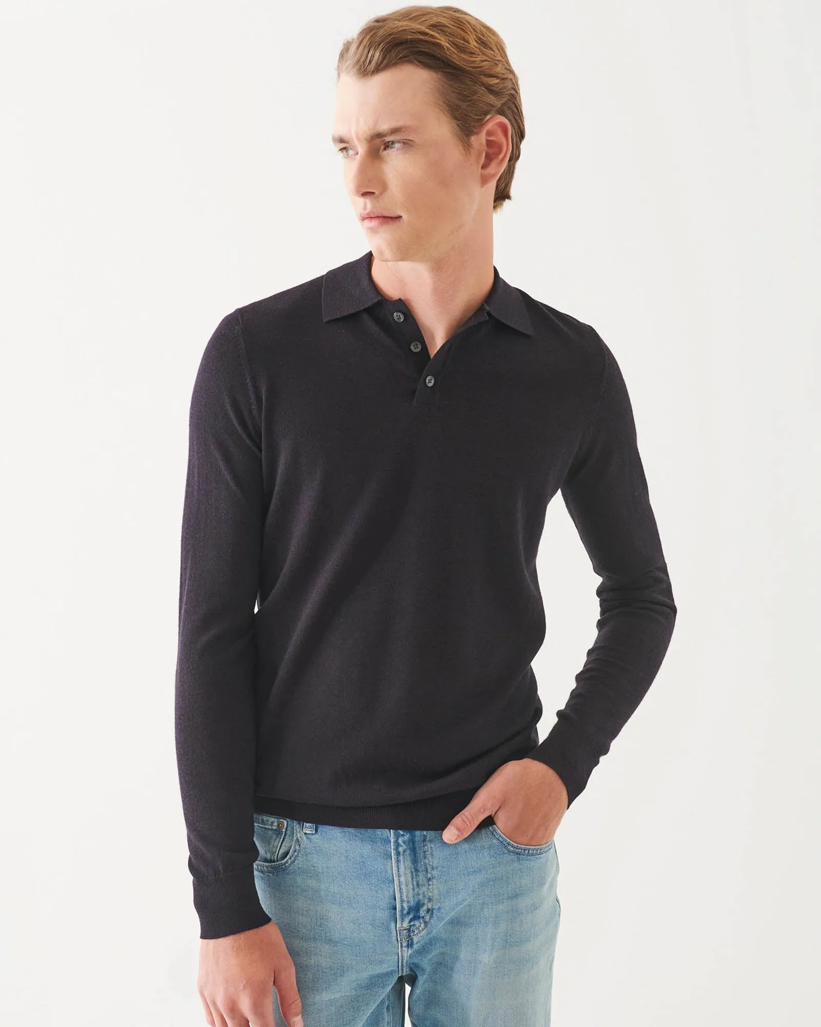 3 Button Polo Sweater sold by TNT Fashion product image thumbnail 3