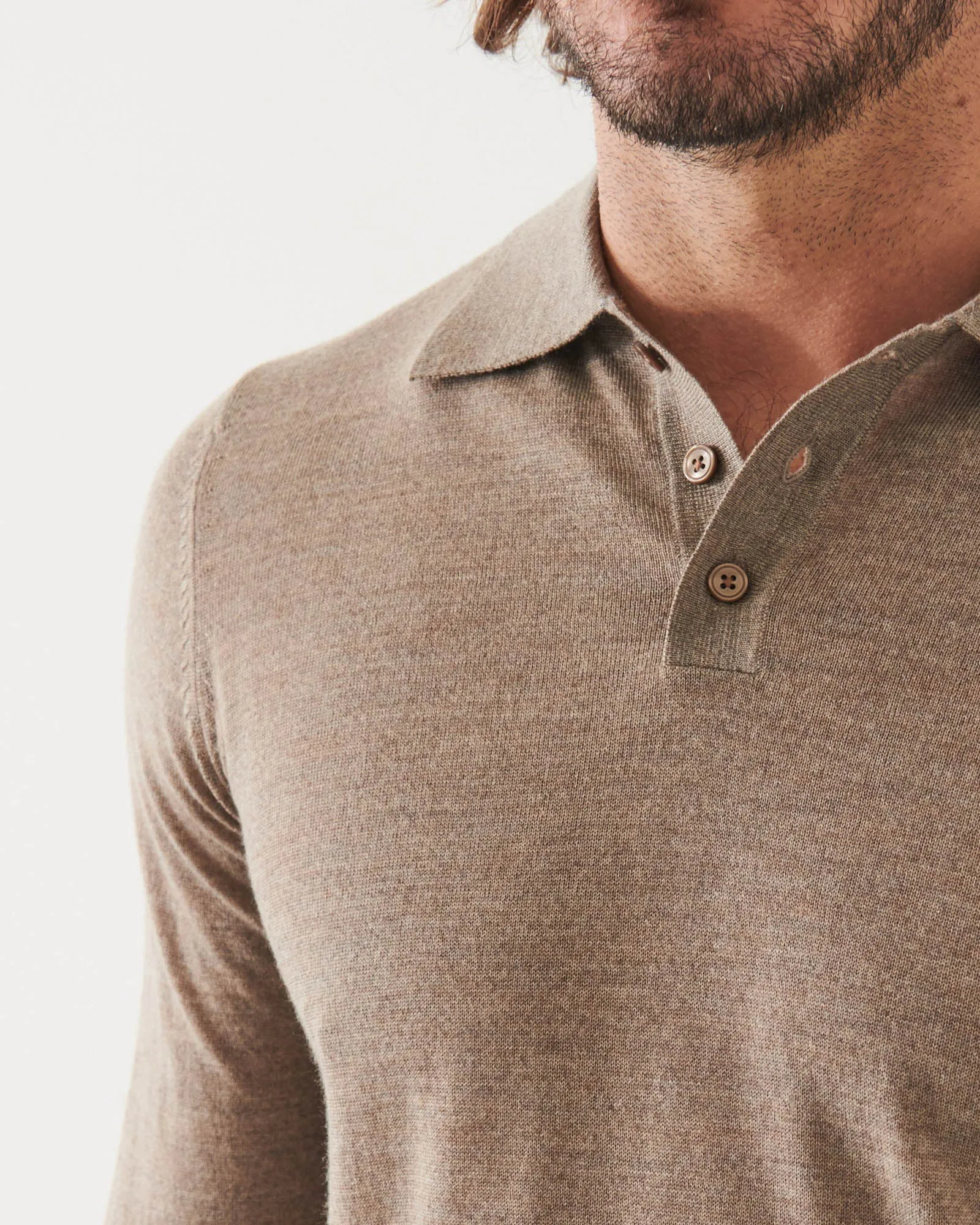 3 Button Polo Sweater sold by TNT Fashion product image thumbnail 4