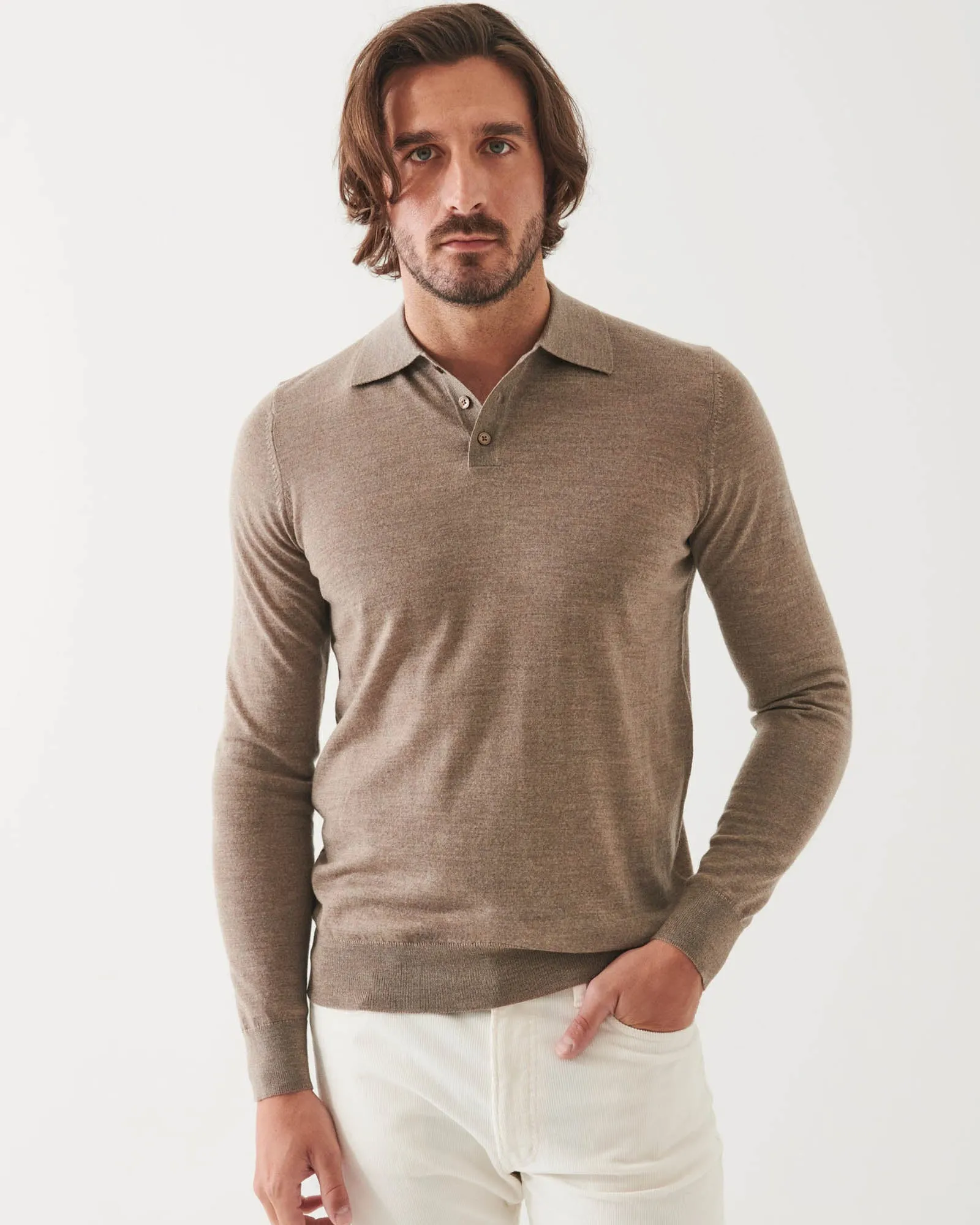 3 Button Polo Sweater sold by TNT Fashion product image thumbnail 2