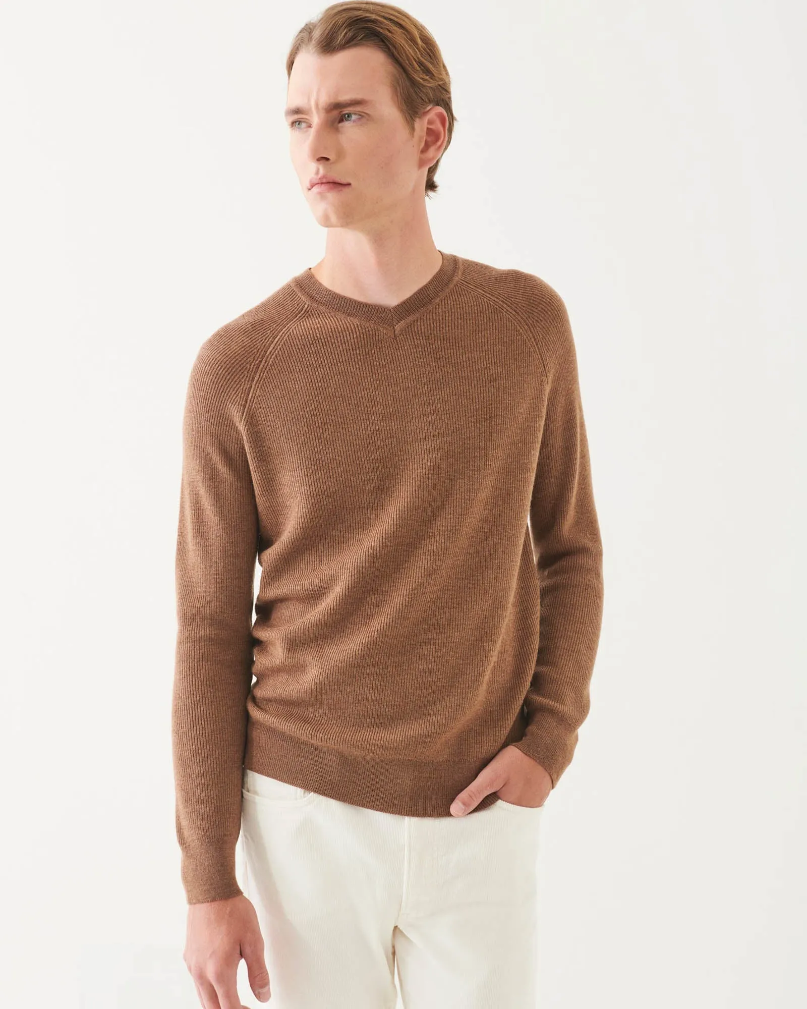 Merino V-Neck Sweater sold by TNT Fashion product image thumbnail 3